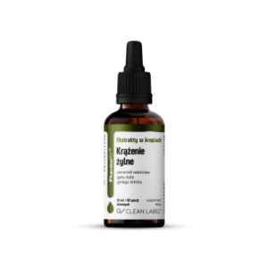 EKSTRAKTY W KROPLACH NA PRAWIDŁOWE KRĄŻENIE ŻYLNE BEZGLUTENOWE 30 ml - PHARMOVIT (CLEAN LABEL)