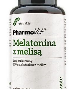 MELATONINA Z MELISĄ BEZGLUTENOWE 60 KAPSUŁEK - PHARMOVIT (CLASSIC)