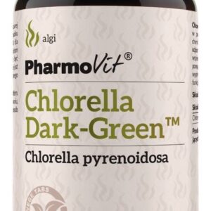CHLORELLA DARK GREEN (1500 mg) BEZGLUTENOWA 180 TABLETEK - PHARMOVIT (CLASSIC)