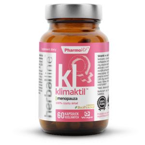 KAPSUŁKI NA MENOPAUZĘ (KLIMAKTIL) BEZGLUTENOWE 60 szt. - PHARMOVIT (HERBALLINE)