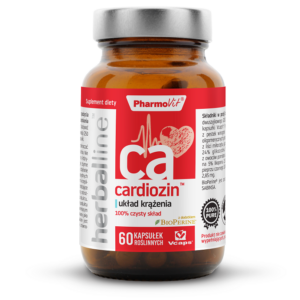 KAPSUŁKI NA UKŁAD KRĄŻENIA (CARDIOZIN) BEZGLUTENOWE 60 szt. - PHARMOVIT (HERBALLINE)