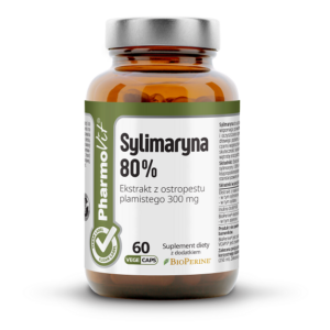 SYLIMARYNA (300 mg) BEZGLUTENOWA 60 KAPSUŁEK - PHARMOVIT (CLEAN LABEL)