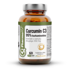 KURKUMINA (350 mg) BEZGLUTENOWA 60 KAPSUŁEK - PHARMOVIT (CLEAN LABEL)