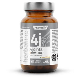 KAPSUŁKI NA STAWY I KOŚCI (4JOINTS) BEZGLUTENOWE 60 szt. - PHARMOVIT (HERBALLINE)