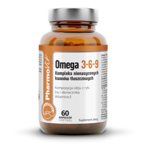 OMEGA 3-6-9 BEZGLUTENOWE 60 KAPSUŁEK - PHARMOVIT (CLEAN LABEL)