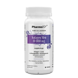 KOLAGEN DLA MĘŻCZYZN (10 000 mg) SHOT BEZGLUTENOWY 120 ml - PHARMOVIT