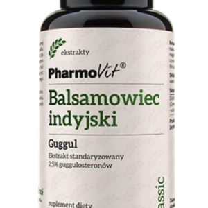 BALSAMOWIEC INDYJSKI EKSTRAKT (400 mg) BEZGLUTENOWY 90 KAPSUŁEK - PHARMOVIT (CLASSIC)