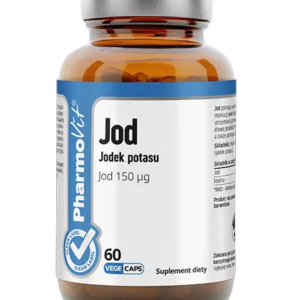 JODEK POTASU (150 µg) BEZGLUTENOWY 60 KAPSUŁEK - PHARMOVIT (CLEAN LABEL)