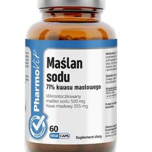 MAŚLAN SODU BEZGLUTENOWY 60 KAPSUŁEK - PHARMOVIT (CLEAN LABEL)