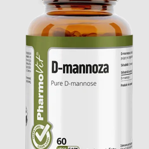 D-MANNOZA BEZGLUTENOWA 60 KAPSUŁEK - PHARMOVIT (CLEAN LABEL)